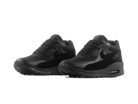 Tenis Max 90 Negro Total Gamuza