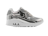 Paq 6 Pares Tenis Max 90 Plata 23/26.5