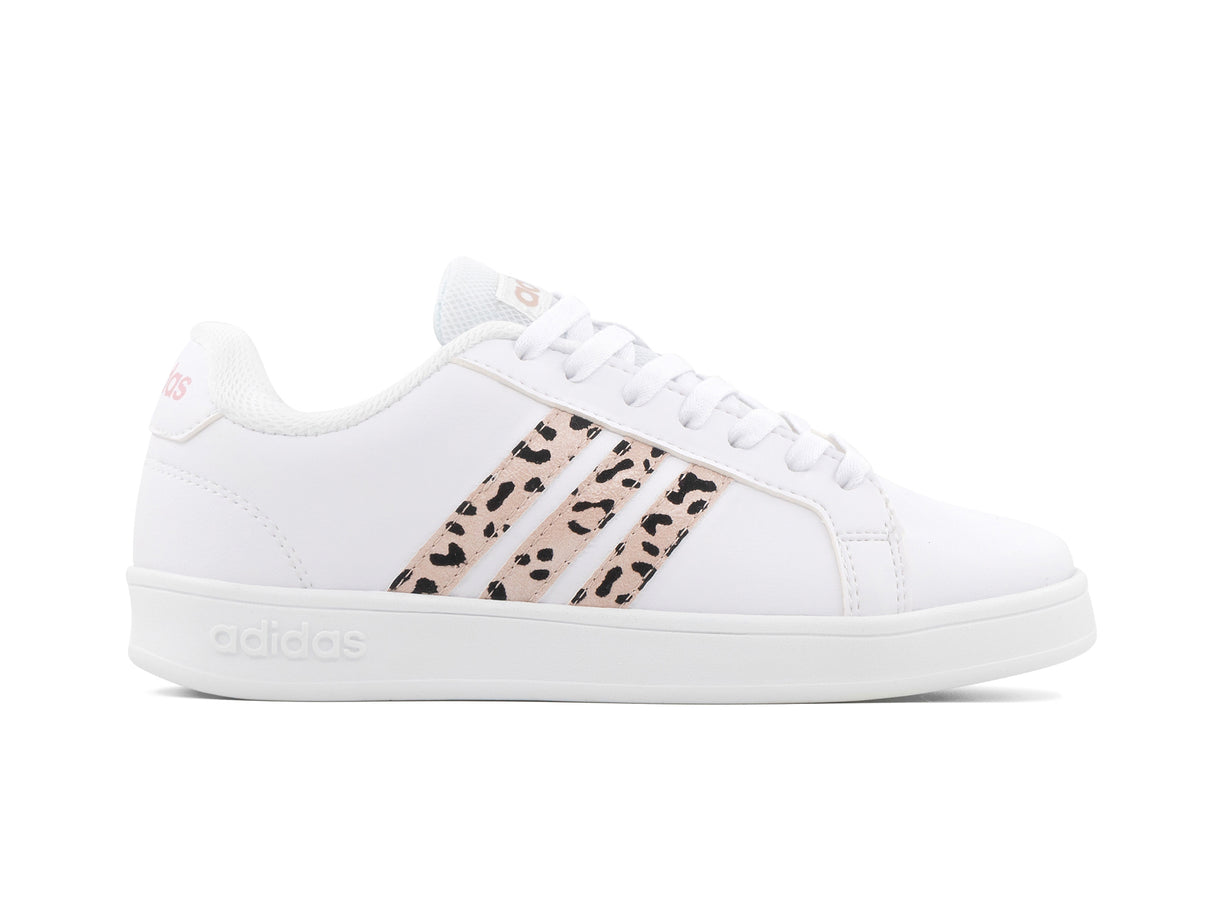 Paq 6 Pares Tenis Neo Grand Court Blanco Tigre Maquillaje 22/25.5