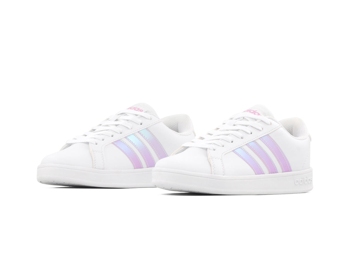 Tenis Neo Grand Court Blanco Tornasol