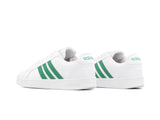 Paq 6 Pares Tenis Neo Grand Court Blanco Verde 25/28.5