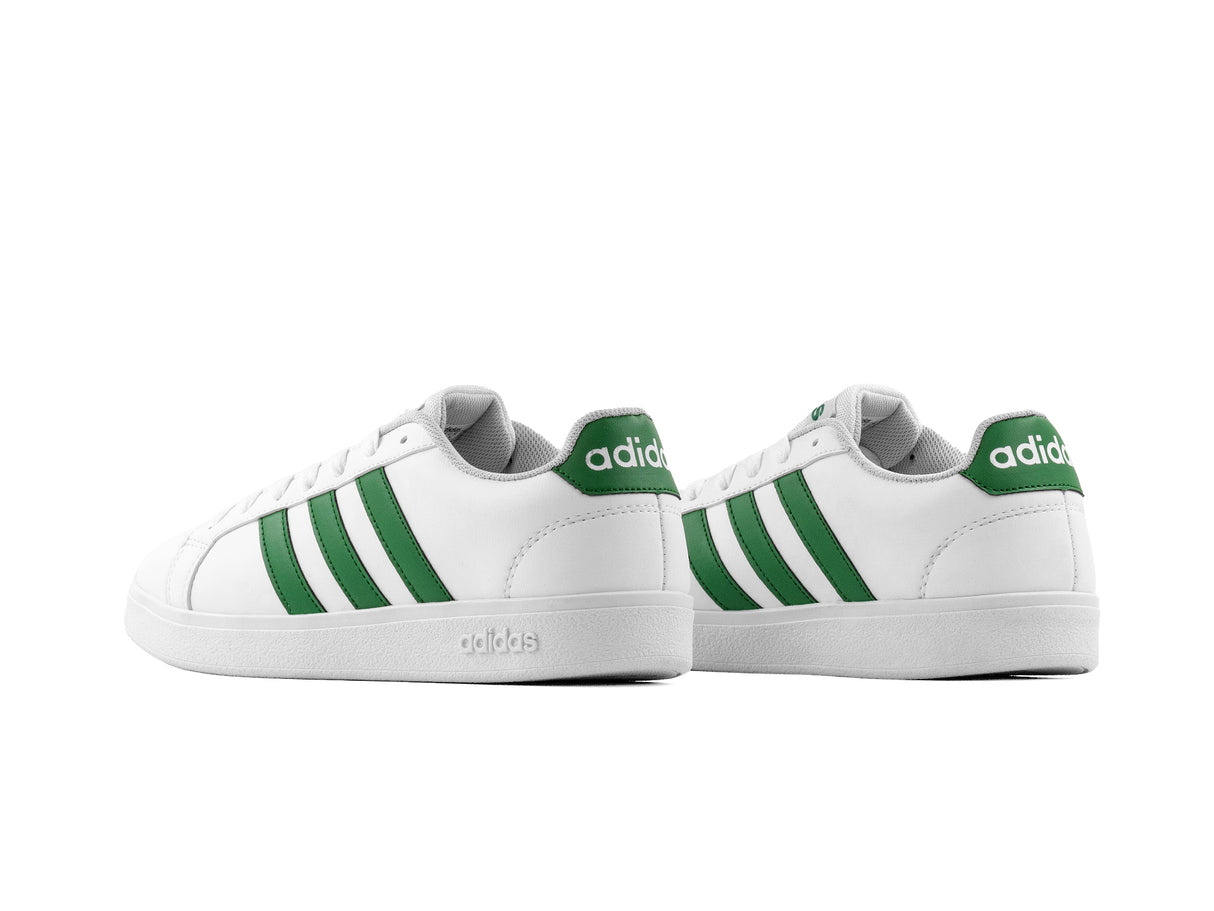 Tenis Neo Grand Court Blanco Verde