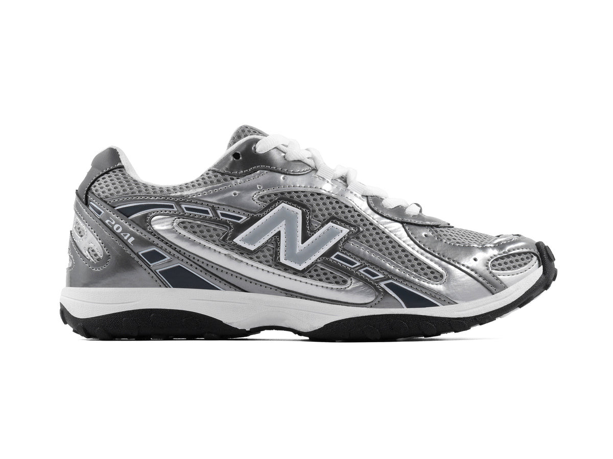 Paq 6 Pares Tenis New Balance 204L Gris Plata Oxford 1.1 Premium 23/26.5
