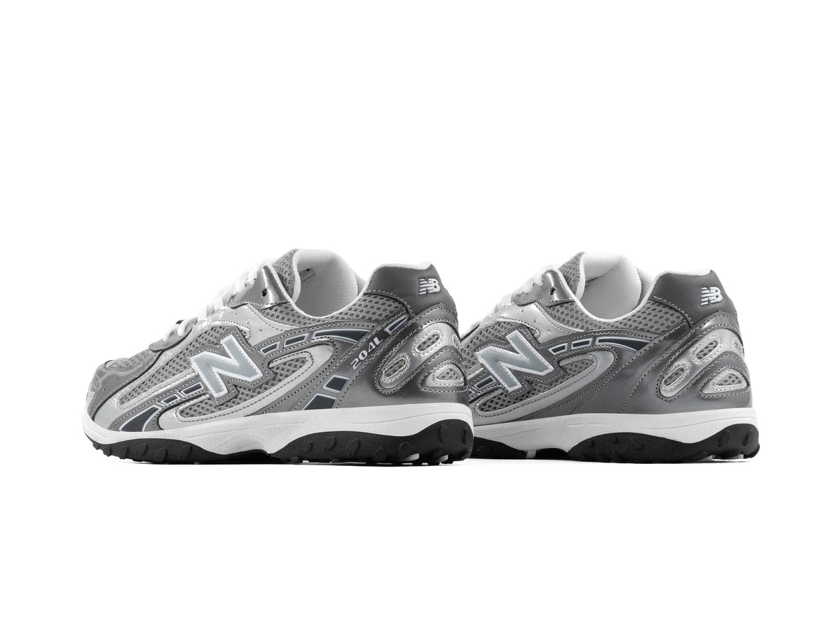Paq 6 Pares Tenis New Balance 204L Gris Plata Oxford 1.1 Premium 23/26.5