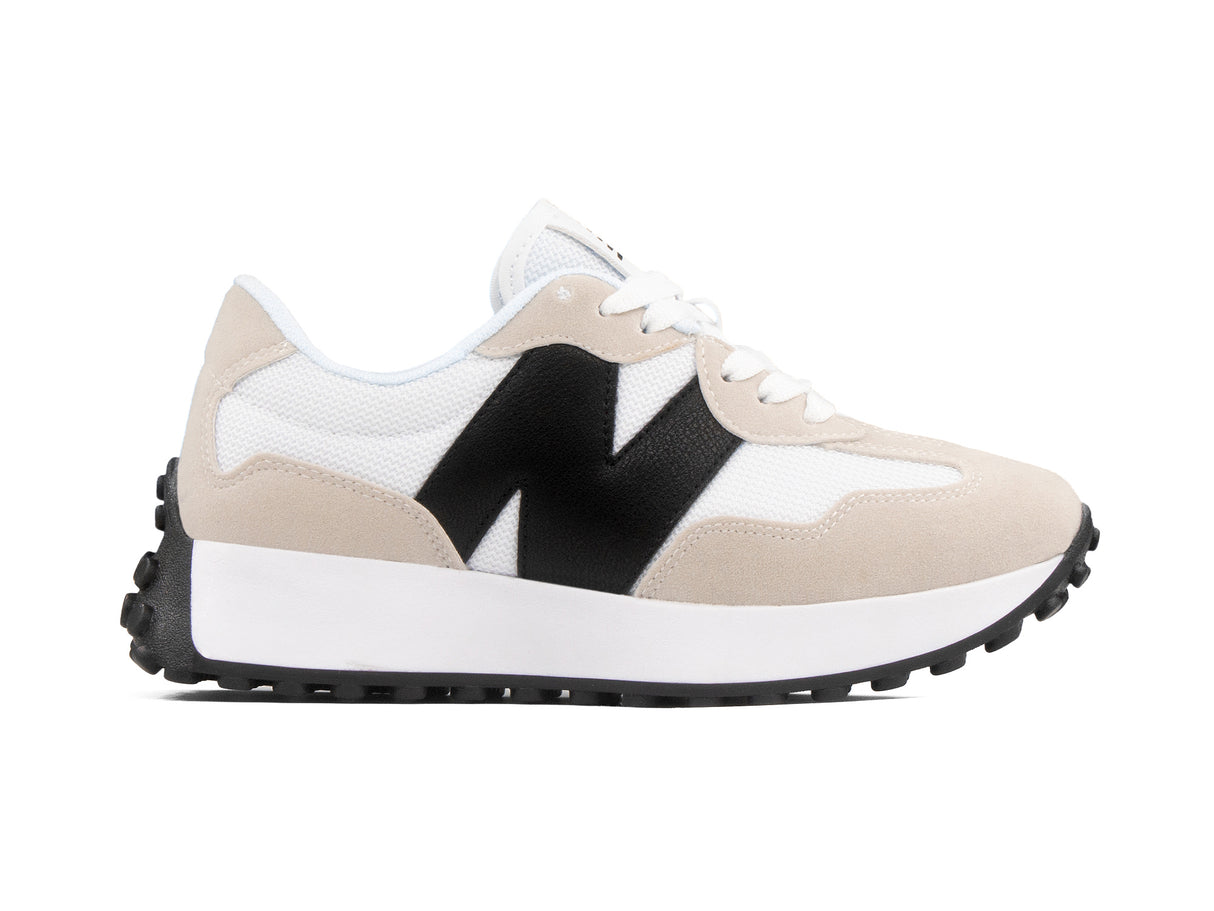 Tenis New Balance 327 Blanco Negro 1.1 Premium