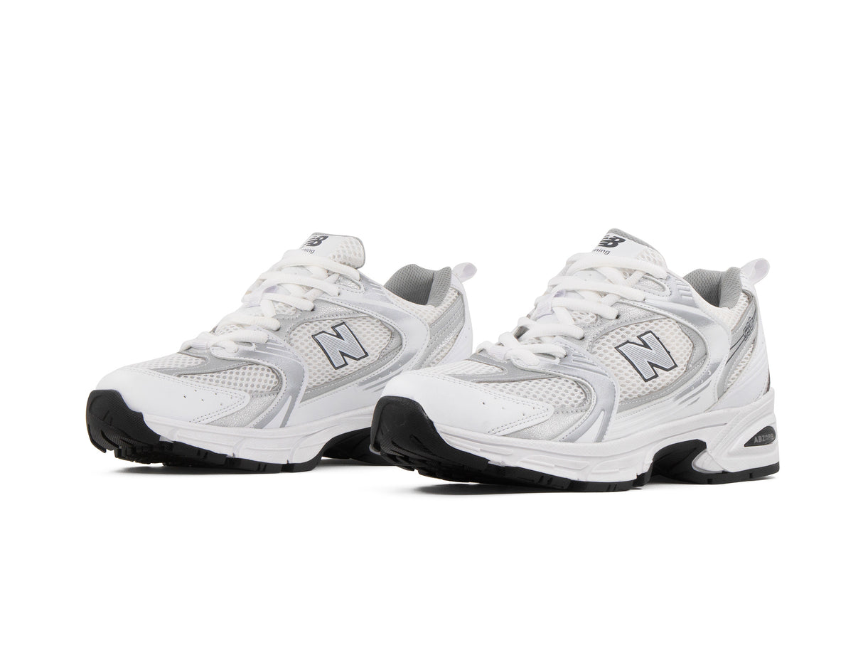 Tenis New Balance 530 Blanco Gris Plata 1.1 Premium