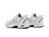 Paq 6 Pares Tenis New Balance 530 Blanco Gris Plata 1.1 Premium 23/26.5