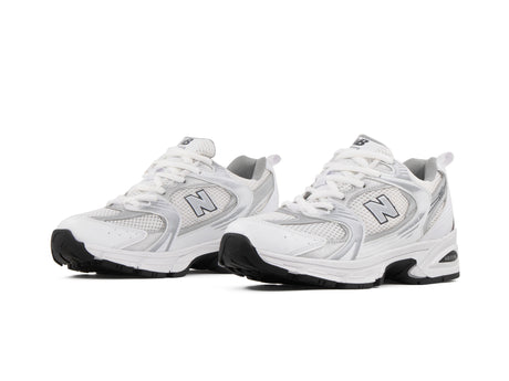 Paq 6 Pares Tenis New Balance 530 Blanco Gris Plata 1.1 Premium 23/26.5