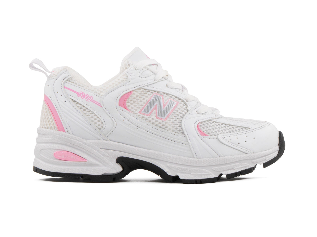 Tenis New Balance 530 Blanco Rosa Palo 1.1 Premium
