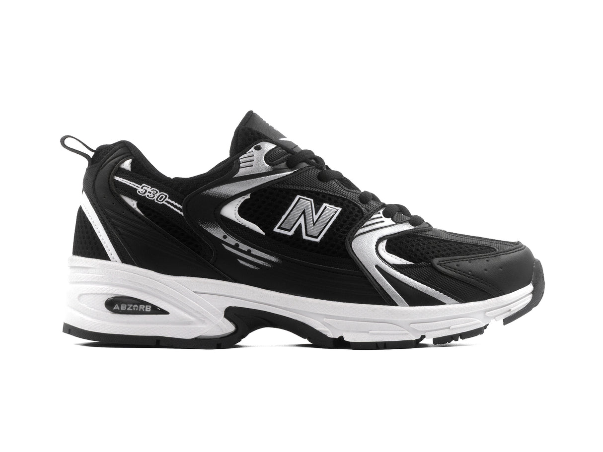 Tenis New Balance 530 Negro Blanco 1.1 Premium