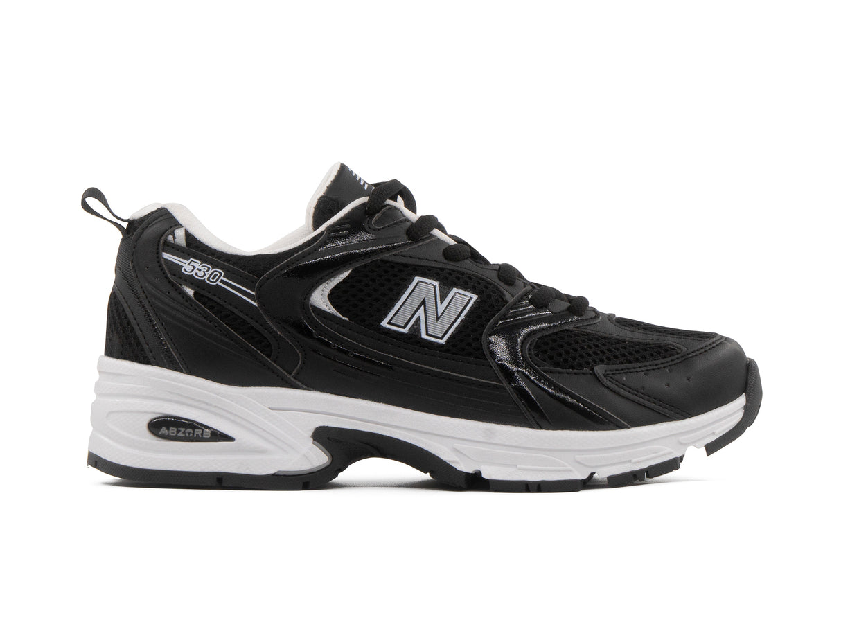 Paq 6 Pares Tenis New Balance 530 Negro Blanco 1.1 Premium 23/26.5