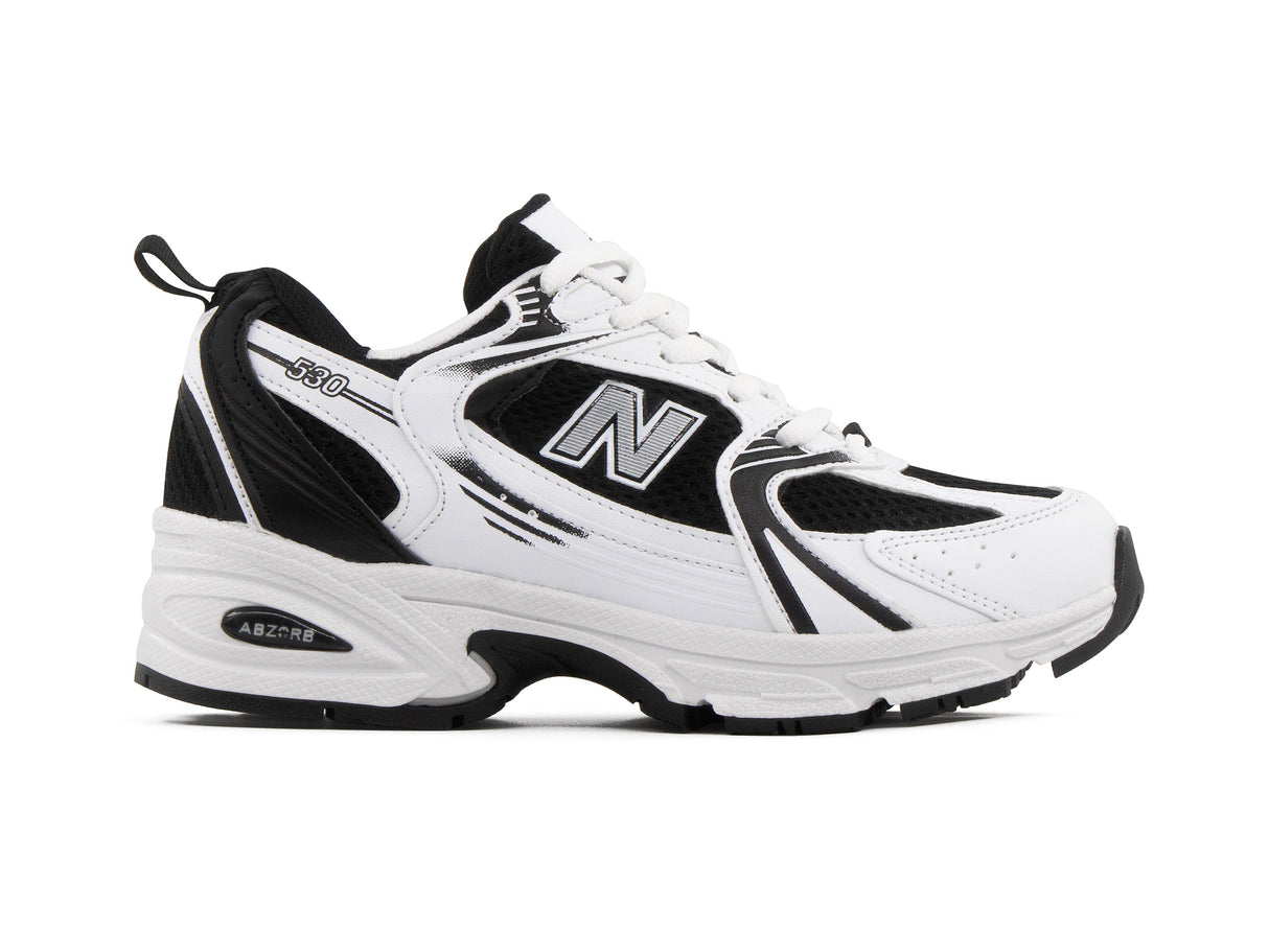 Paq 6 Pares Tenis New Balance 530 Negro Blanco Negro 1.1 Premium 23/26.5