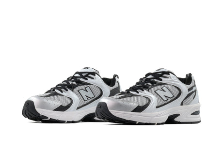 Tenis New Balance 530 Silver White Black Importado