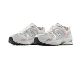 Tenis New Balance 530 White Silver Ice Wine Importado