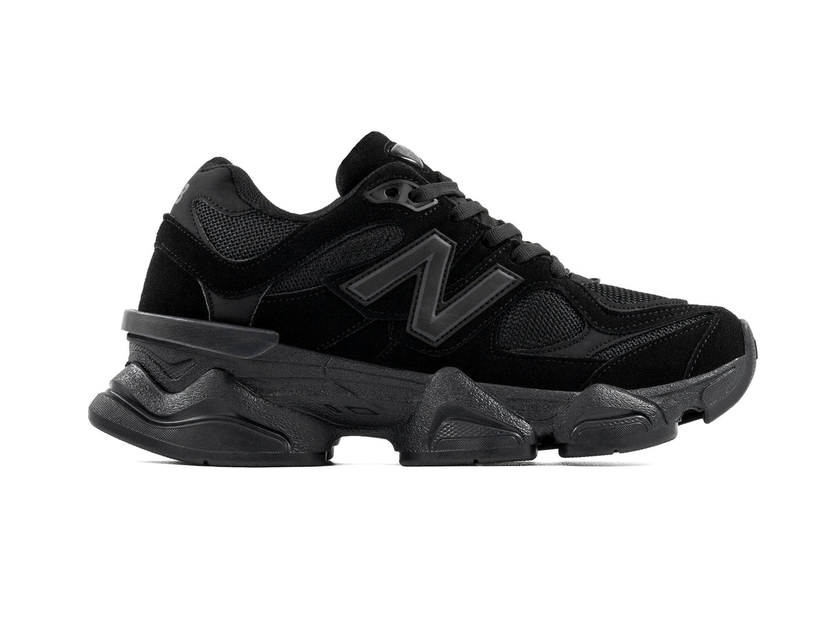 Paq 6 Pares Tenis New Balance 9060 Black Cement 1.1 Premium 23/26.5