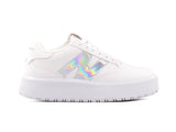 Tenis New Balance Blanco Plata