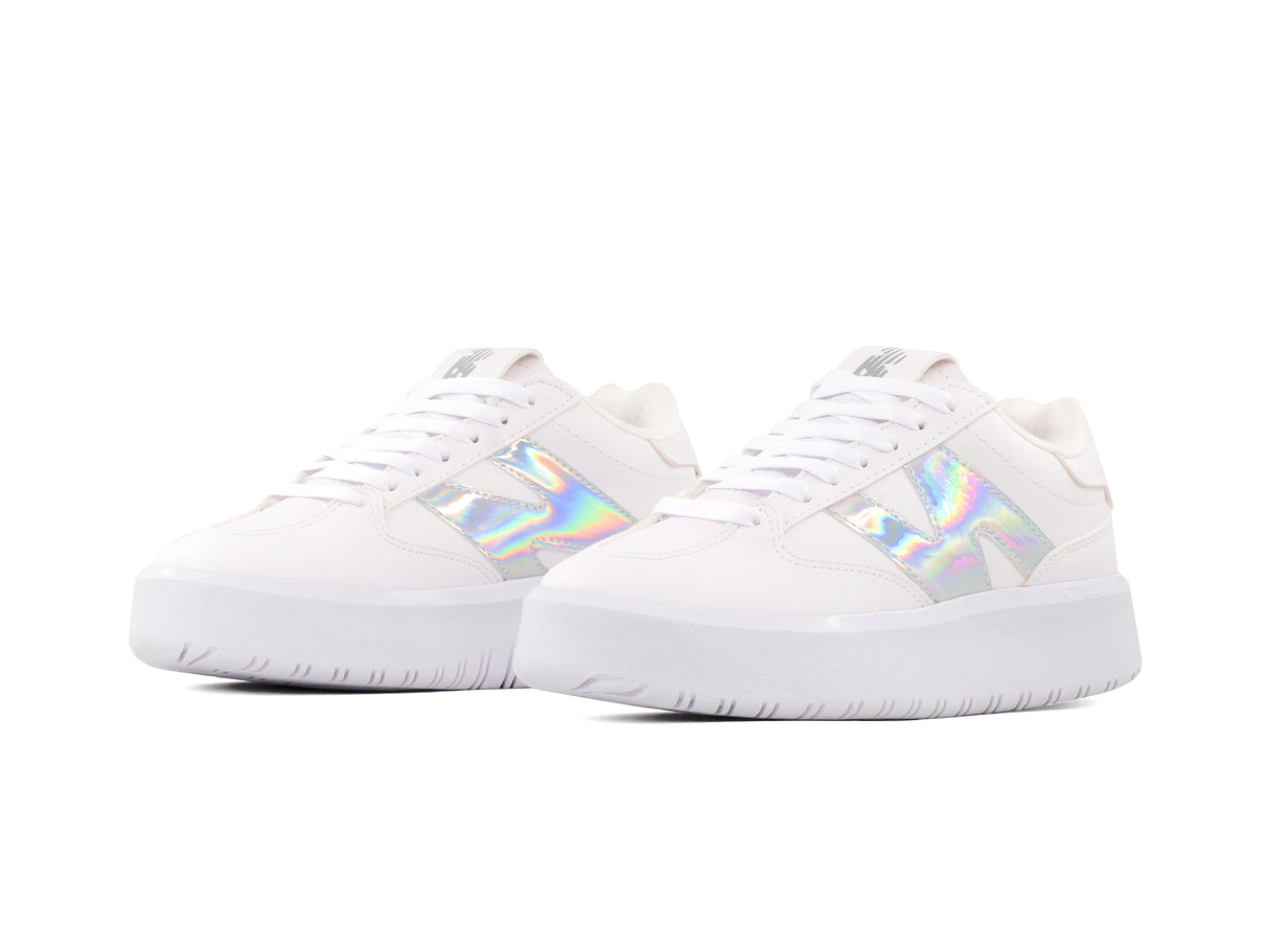 Tenis New Balance Blanco Plata