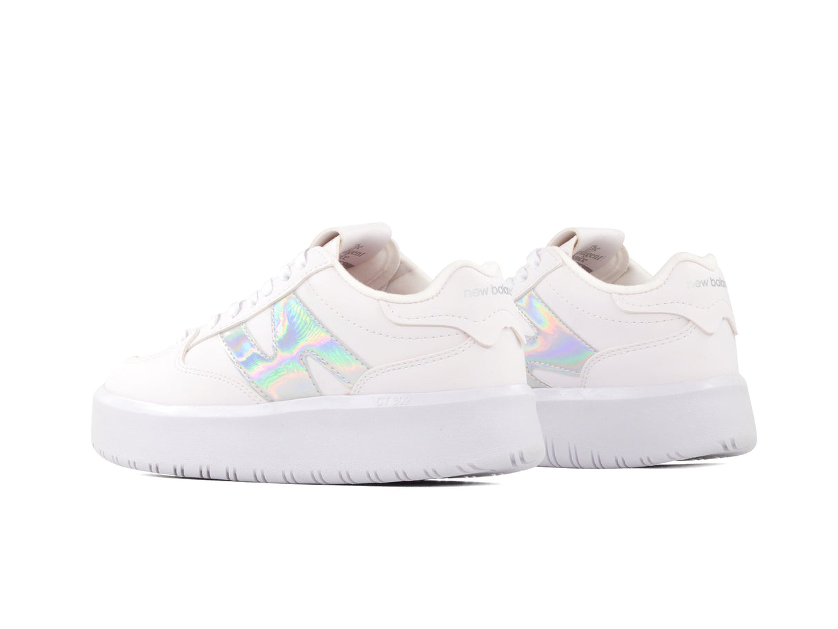 Tenis New Balance Blanco Plata