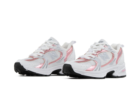 Paq 6 Pares Tenis New Balance 530 Blanco Rosa 1.1 Premium 23/26.5