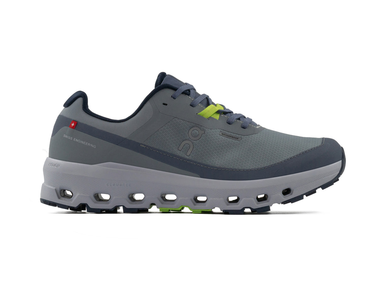 Tenis On Running Cloudvista 2 Waterproof Mist Heather Importado