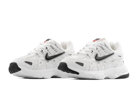 Tenis P6000 Blanco Negro Niño