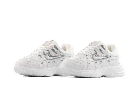 Tenis P6000 Blanco Plata Niño