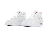 Paq 6 Pares Tenis Retro 4 Blanco Total 26/29.5