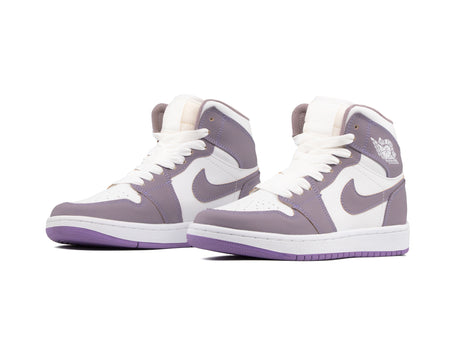 Paq 6 Pares Tenis Retro 1 Blanco Lila 22/25.5