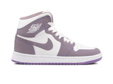 Paq 6 Pares Tenis Retro 1 Blanco Lila 22/25.5