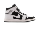 Tenis Retro 1 Blanco Negro Panda