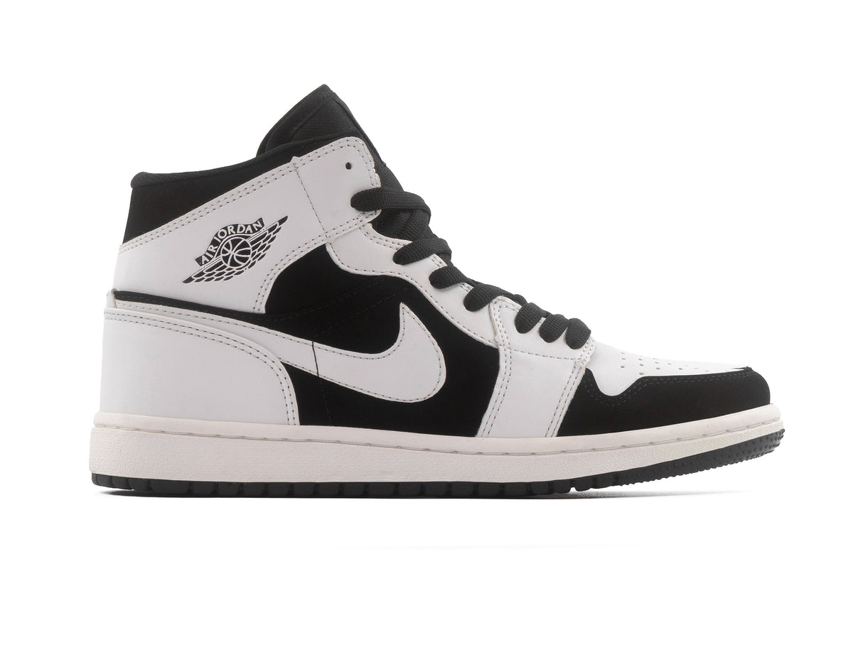 Paq 6 Pares Tenis Retro 1 Blanco Negro Panda 25/28.5
