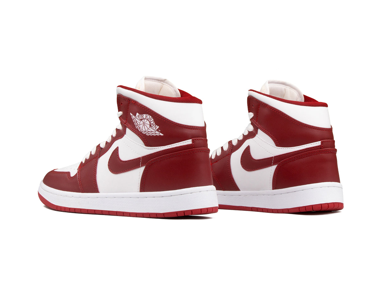 Tenis Retro 1 Blanco Rojo