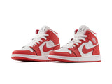 Tenis Retro 1 Blanco Rojo