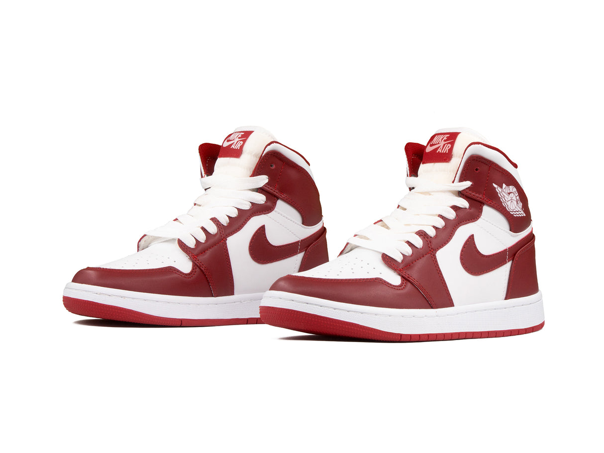 Tenis Retro 1 Blanco Rojo