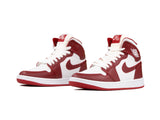 Tenis Retro 1 Blanco Rojo