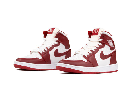 Tenis Retro 1 Blanco Rojo