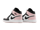 Tenis Retro 1 Charol Negro Rosa