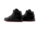 Paq 6 Pares Tenis Retro 1 Charol Negro Suela Rojo 25/28.5