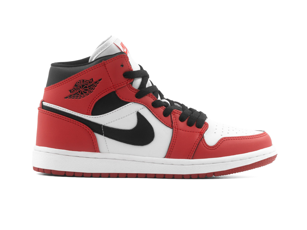 Paq 6 Pares Tenis Retro 1 Chicago Red 25/28.5
