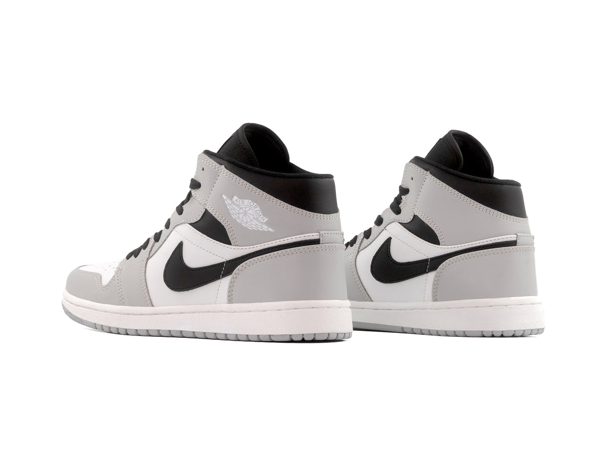 Tenis Retro 1 Gris Blanco Negro