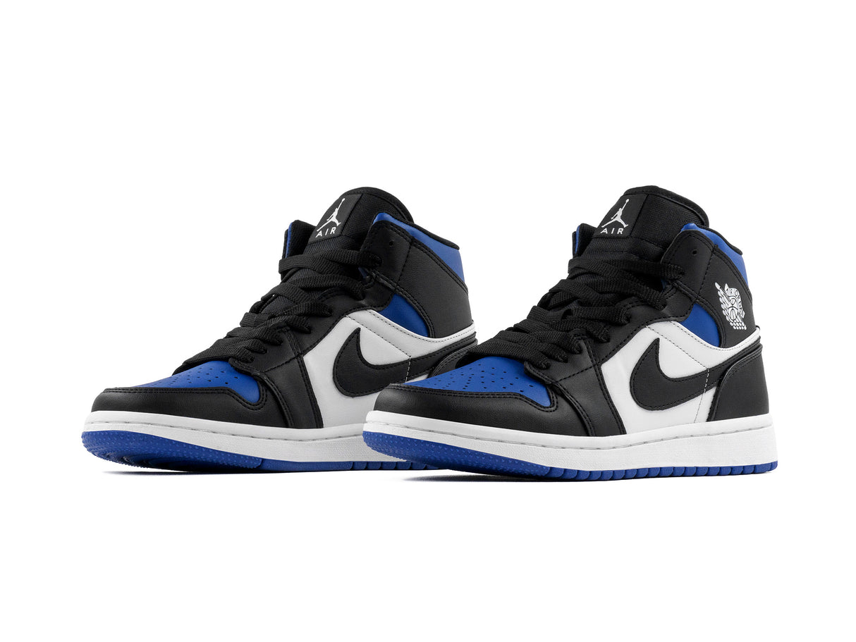 Tenis Retro 1 Negro Rey Blanco