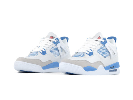 Paq 6 Pares Tenis Retro 4 Blanco Azul 26/29.5