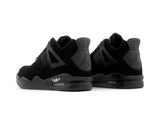 Paq 6 Pares Tenis Retro 4 Negro Total 25/28.5