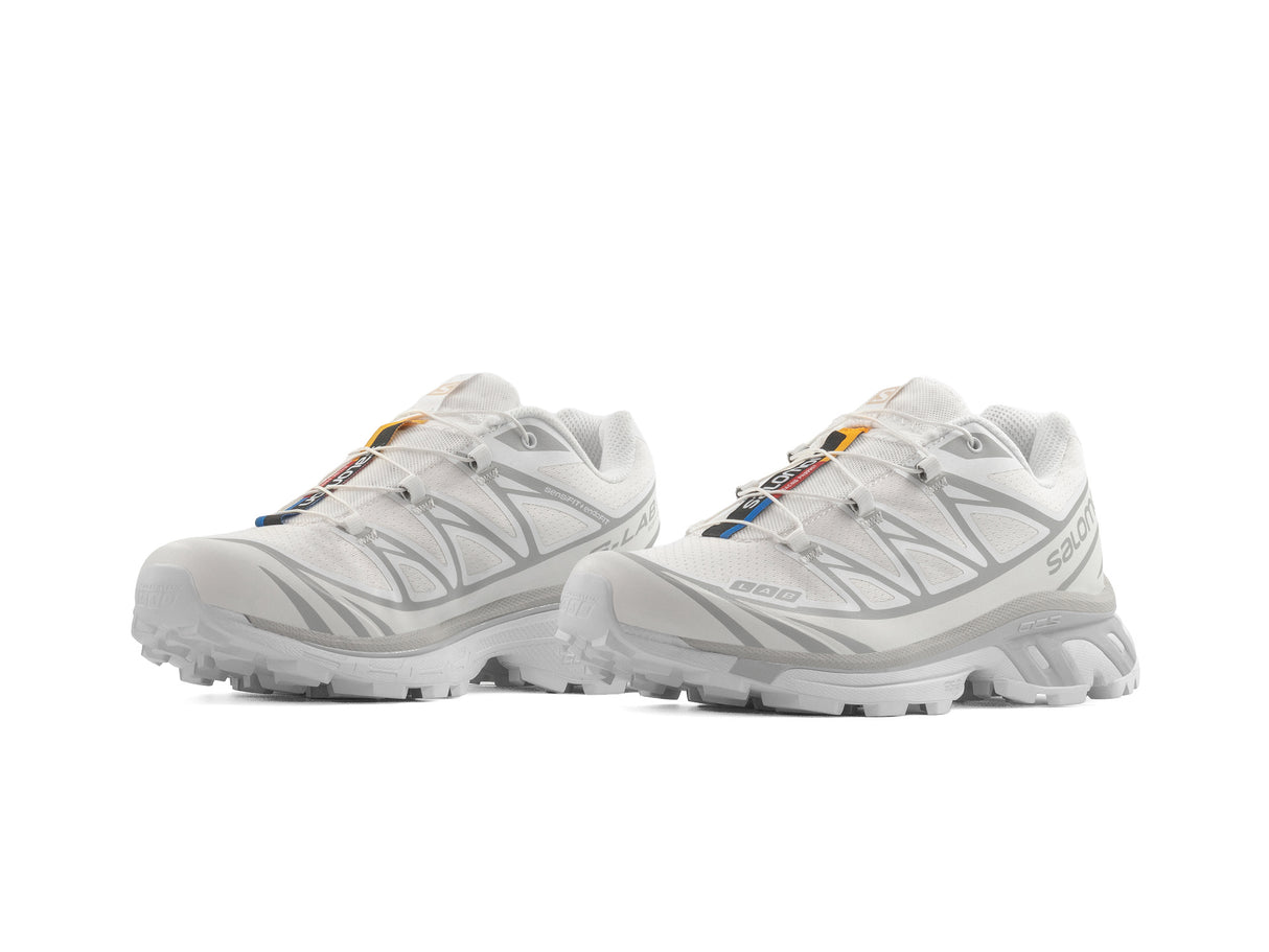 Tenis Salomon Xt6 Gore Tex Blanco Plata Importado