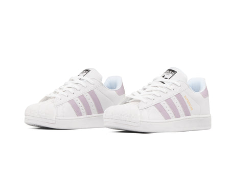 Tenis Superstar Blanco Lila