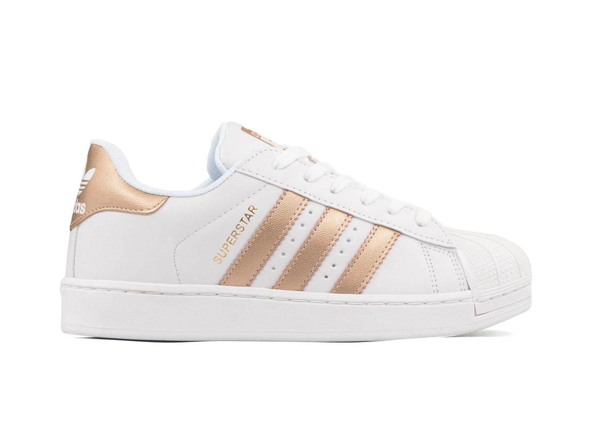 Tenis Superstar Blanco Maquillaje
