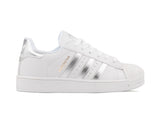 Tenis Concha Blanco Plata