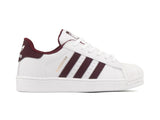 Tenis Superstar Blanco Rojo