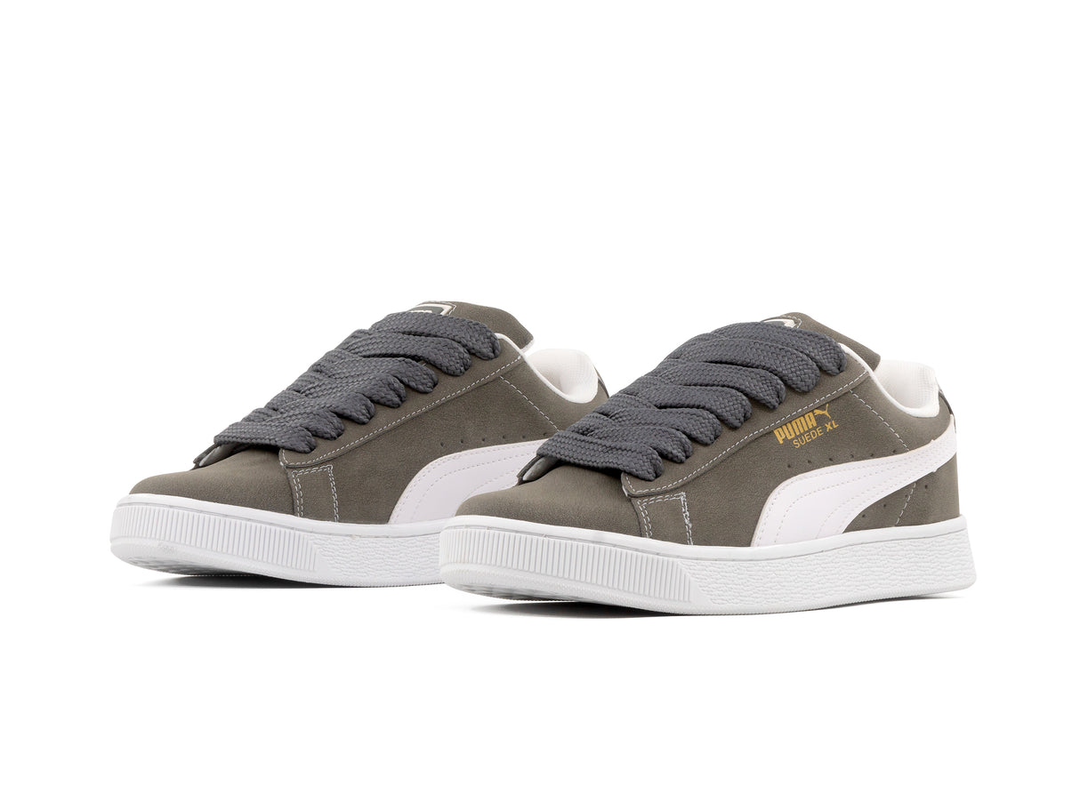 Paq 6 Pares Tenis Suede XL Gris Blanco 25/28.5