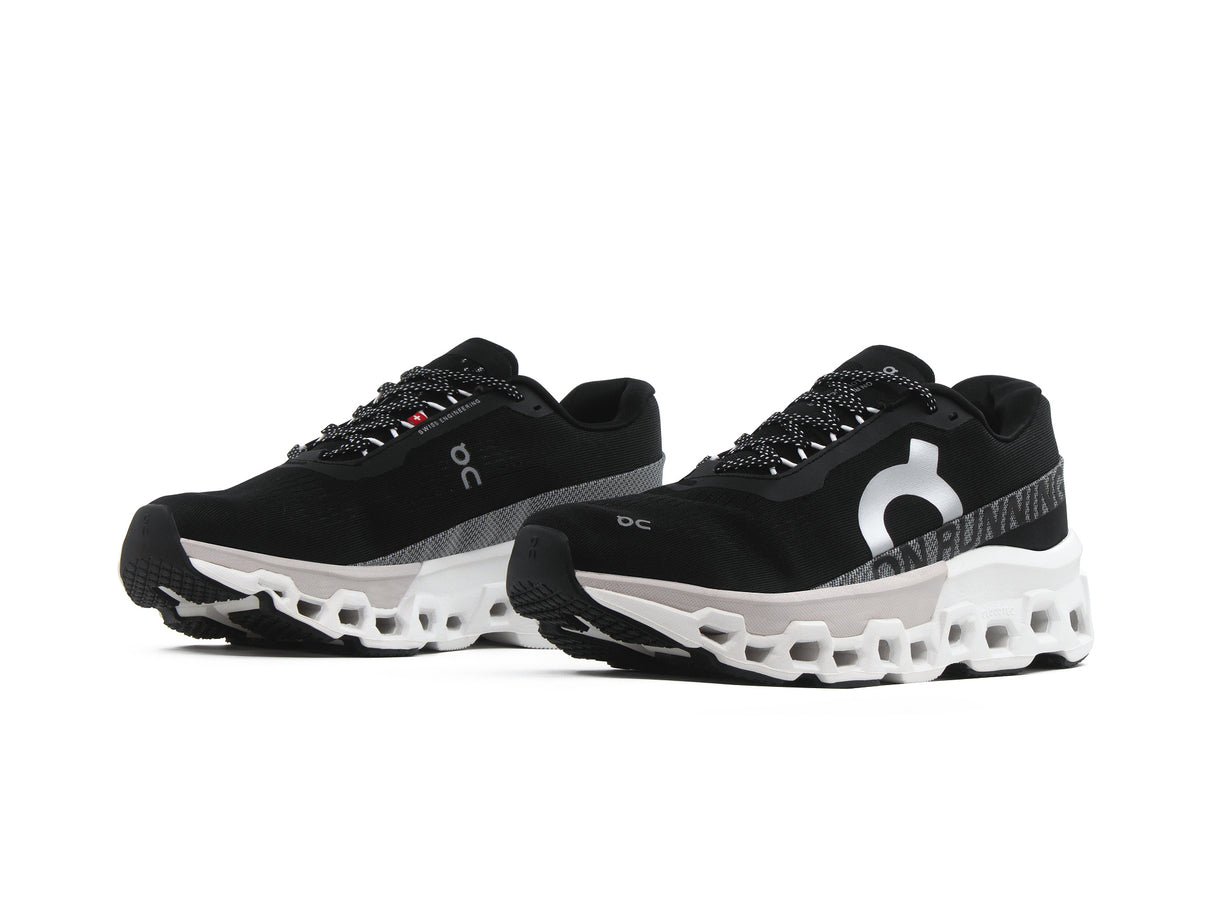 Tenis On Cloud Monster 2 Negro Blanco Importado